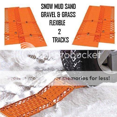 *LOCAL STOCK* New Car & Van Rescue Escaper Traction Tracks Wheel Grips For Snow Mud Grass Sand