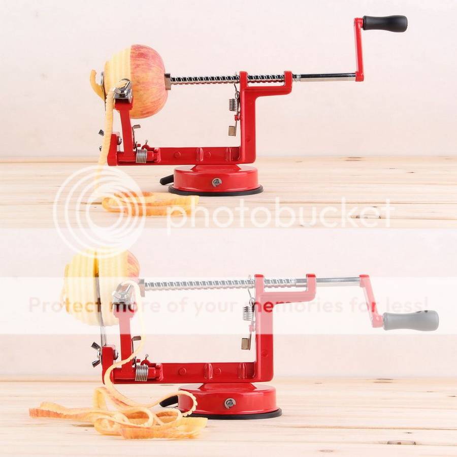 *LOCAL STOCK* 3 in 1 Apple Slinky Machine Peeler Corer Fruit Cutter Slicer Kitchen Tool ~ DARK GREEN