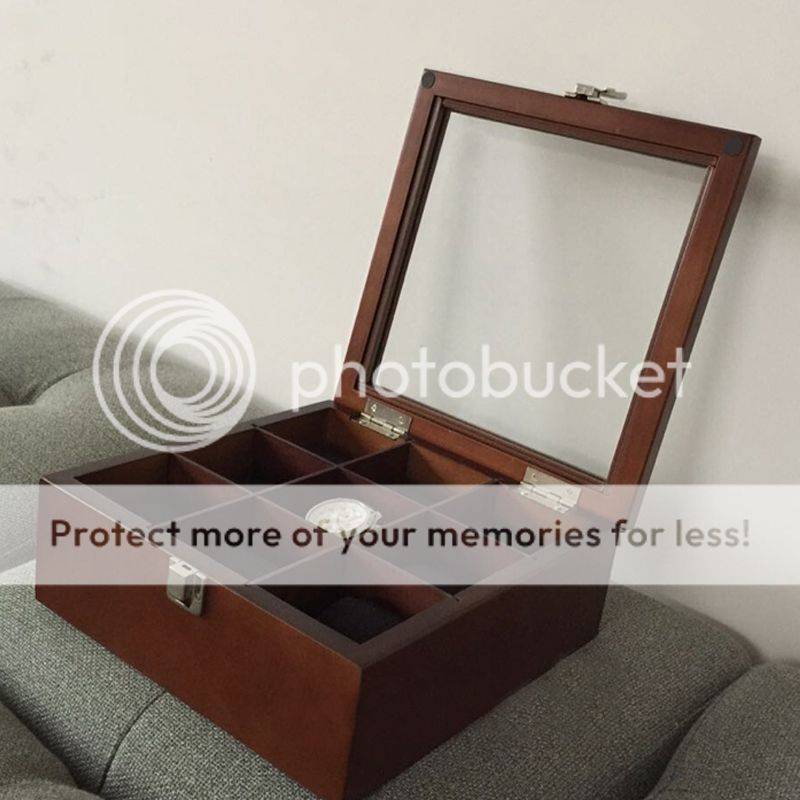*LOCAL STOCK* Luxurious Classic 9 Slot Solid Wood  Watch Box Display Case Organizer Jewelry Storage