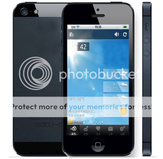 New Release DUAL SIM -Large Touch Screen Slim Cellphone - Color: Black