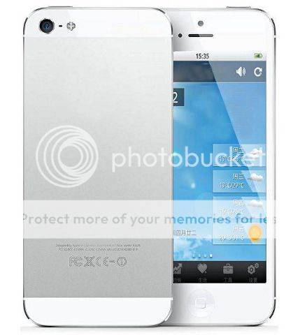 DUAL SIM - WIFI MODEL -Large Touch Screen Slim Cellphone - TV Function - Color: White