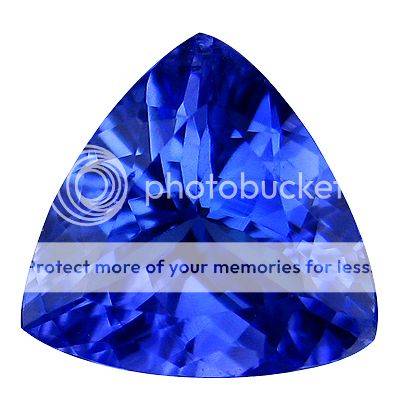 0.97CT RAVISHING LUSTER NATURAL PURPLE BLUE AAA TANZANITE