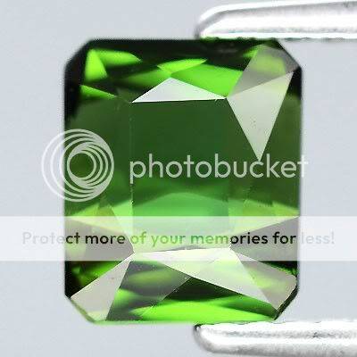 1.46ct TOP LUSTROUS Emerald Cut AAA Green TOURMALINE
