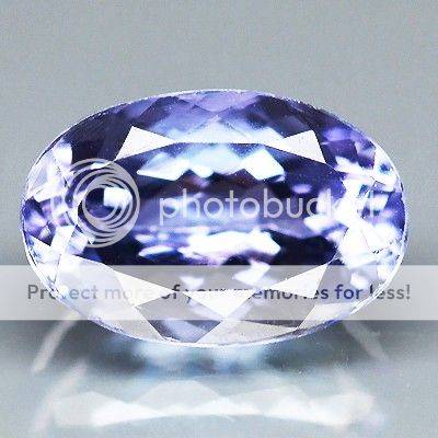 1.63ct- STUNNING Oval Violet Blue TANZANITE