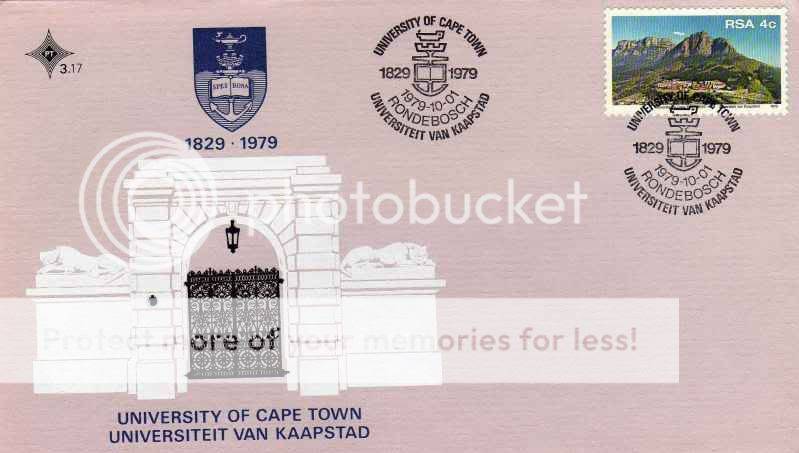 RSA - FDC 3.17 UNIVERSITY OF CAPE TOWN                      SUNFDC-023