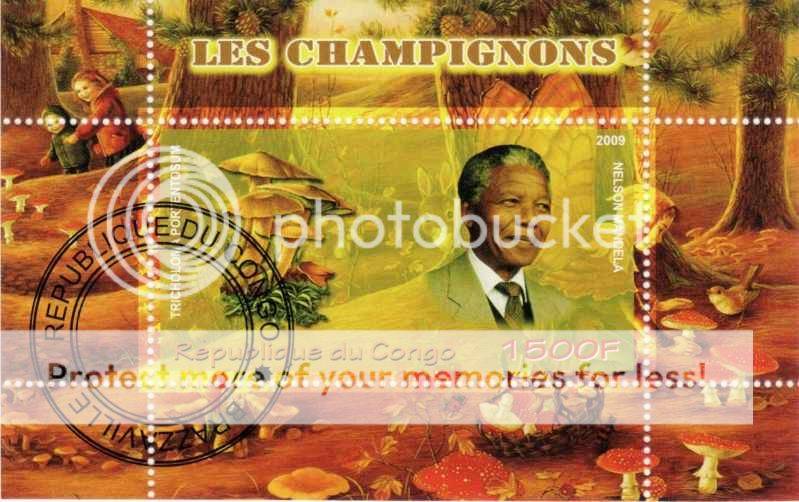 ** WOW  WEEKEND SPECIAL ** Souv.sheets Congo 2009 - Nelson Mandela