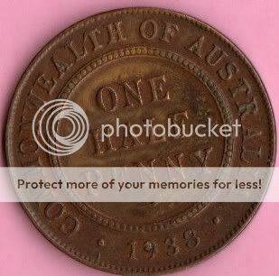 *** 1938 AUSTRALIA ONE HALF PENNY ***                           SUN240