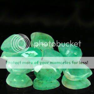 4.90Cts.(8pcs)  COLOMBIAN EMERALD PEAR CUT LOT! - DONT MISS OUT!