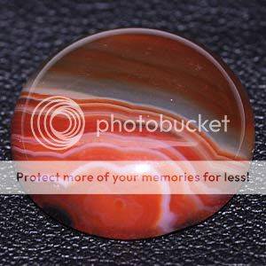 BEAUTIFUL ! 4.72ct Natural Oval Onxy Agate Cabochon Gemstone - EXCELLENT FOR JEWELRY