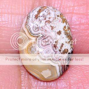 3.75Ct Natural Crazy lace Agate Cabochon- EXQUISITE STONE!
