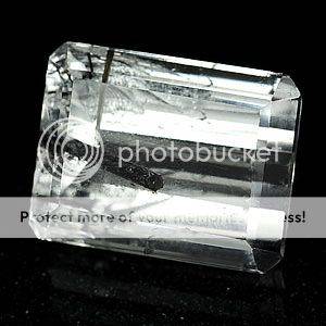 7.99Cts  White with Black needles Rutile Quartz- A must have !