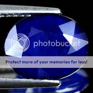 RAVISHING! 3.66 Cts.   Deep Blue Sapphire - Don't let this gem get away!