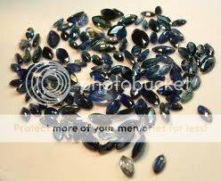 Stunning! 4.50Cts.** 50Pcs** Natural Marquise Cut Blue Sapphire Lot