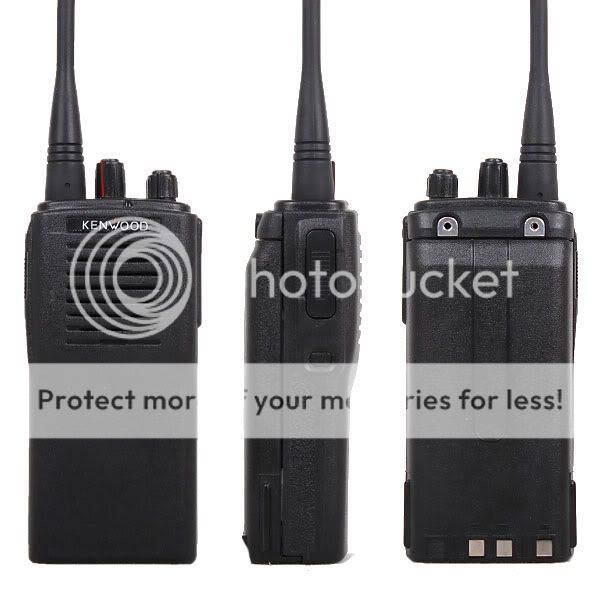 Kenwood TK-3107 16CH UHF Rechargeable 2 Way Radio Walkie Talkie Transceiver