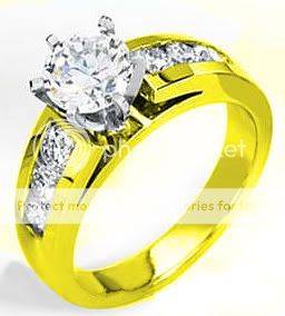 **R55000** 1.30 CT ROUND DIAMOND WEDDING ENGAGEMENT RING 14K YELLOW GOLD F-G SI1