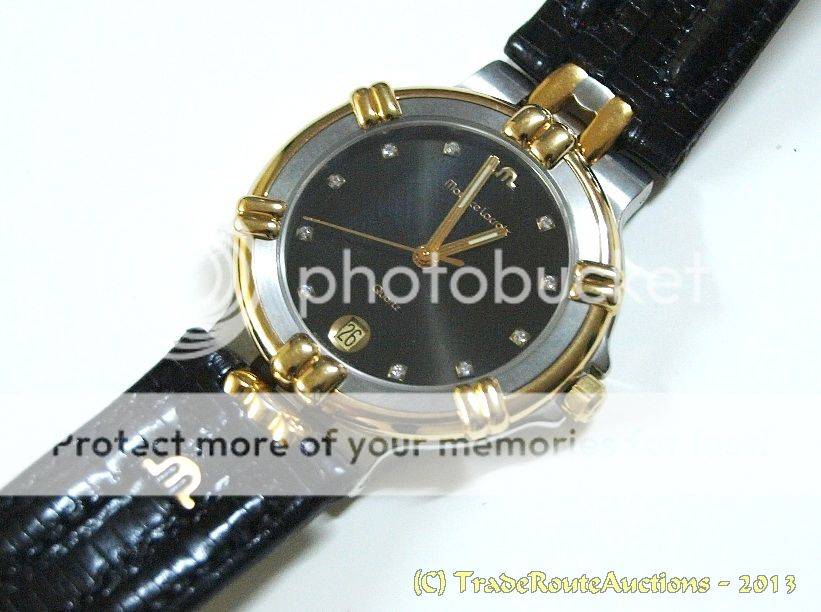 Brand New Maurice LaCroix Calypso 10 Real Diamonds Dial Men's Watch in Box - 2013 Specials