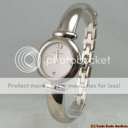 MICHEL HERBELIN LADIES STAINLESS STEEL BRACELET DATE WATCH - 16836*** R 7,000-00 ***