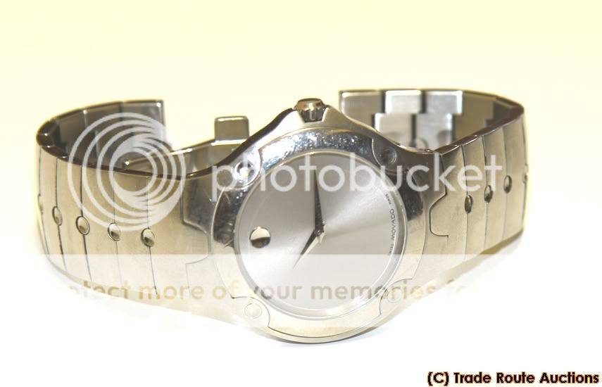 MOVADO SILVER DIAL SWISS MEN'S WATCH - STUNNING CONDITION