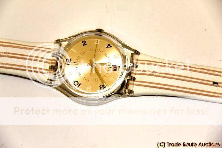 RARE Trendy Swatch Well Suited GE403-Silver Dial & Date - Clearance SALE 50% OFF