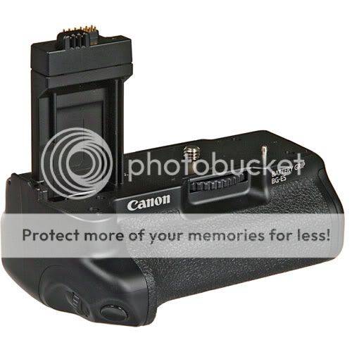 Canon BG-E5 Original Battery Grip (for Canon 500D, 450D, 1000D, Rebel XSi, XS, T1i)