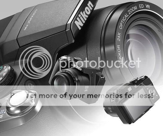 Nikon P90 Digital Camera - 12.1 Mp, 24x Optical Super Zoom, 3" LCD Display VR - Vibration Reduction