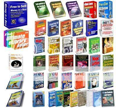 All ebooks in my collection (On DVD by post)