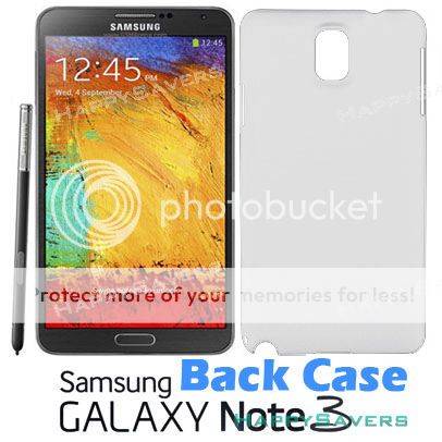 Protective Clear Shell Back Case Cover For SAMSUNG Galaxy Note 3 Matte