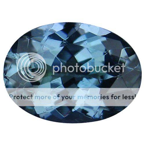 GREAT LITTLE STONE!  1.07CT. OVAL FACET  BLUE GREEN 100% NATURAL TANZANITE