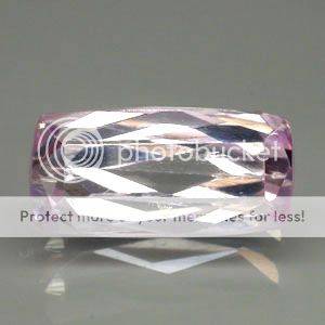 ELEGANT 4.50CT. ANTIQUE FACET 100% NATURAL TOP SILVER PINK KUNZITE