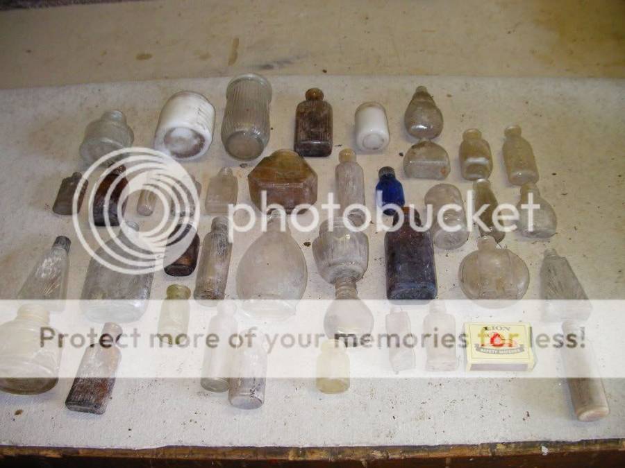 Assortment of antique bottles up for grabs