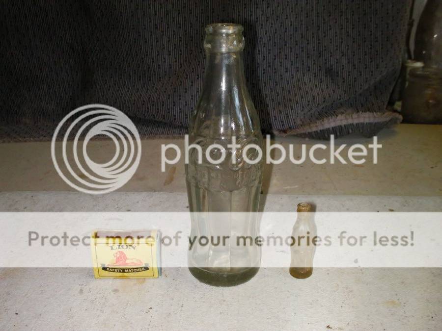 NO. 547 Coca Cola 1937 bottle up for grabs