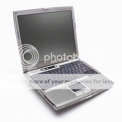 ** Dell D610 Laptop ** 1.73GHZ ** 512MB RAM ** 40GB Hard Drive **  DVD Writer**