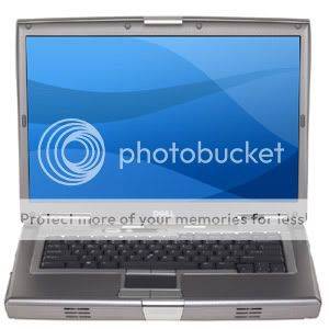 ** Dell D810 Laptop ** 1.86GHZ ** 1GB RAM ** 80GB Hard Drive ** DVD Writer**