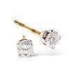 9ct Gold Diamond Stud Earrings 0.3ct