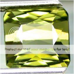 1.06 CT VVS1 CUSHION CUT GREEN NIGERIAN TOURMALINE