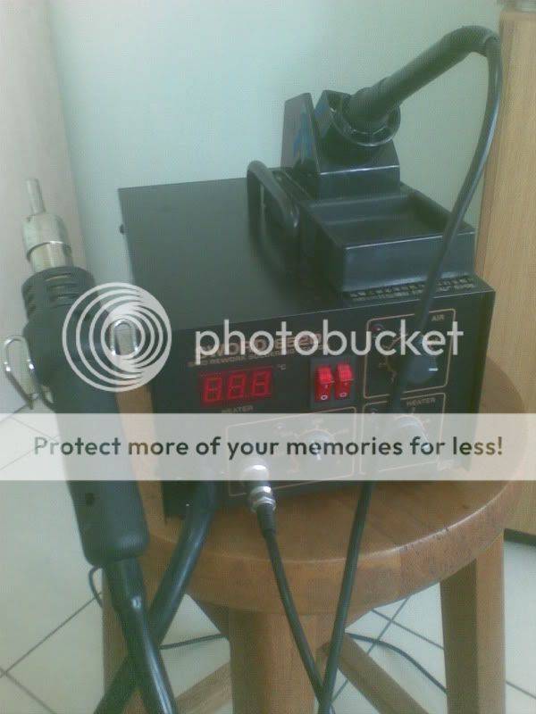 Sword Hot Air Station / Soldering Station 2 in 1 for Cellphone Repairs