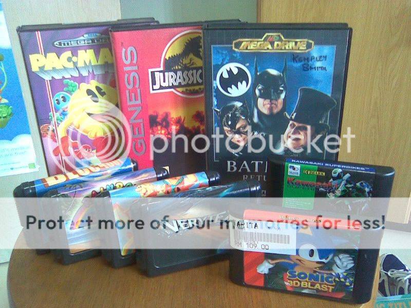 Sega Megadrive 9 Games + Freebies Bargain Bundle