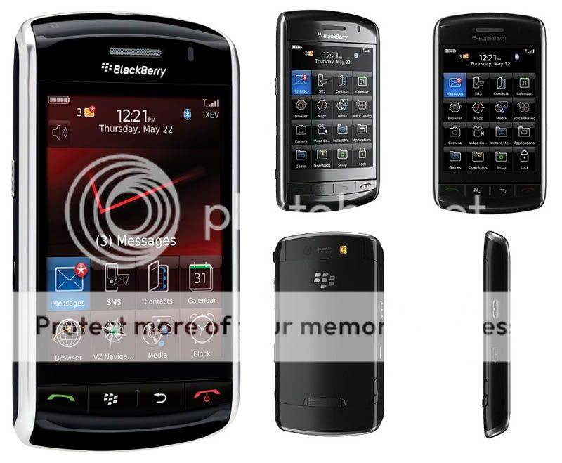 Black Blackberry Storm 9500 