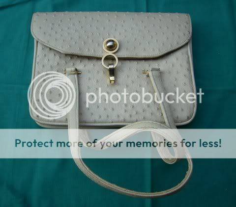 Ostrich Handbag No Fake Leather Here