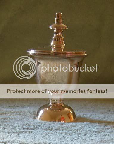 Solid brass urn