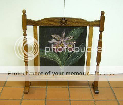 Vintage Fire Screen