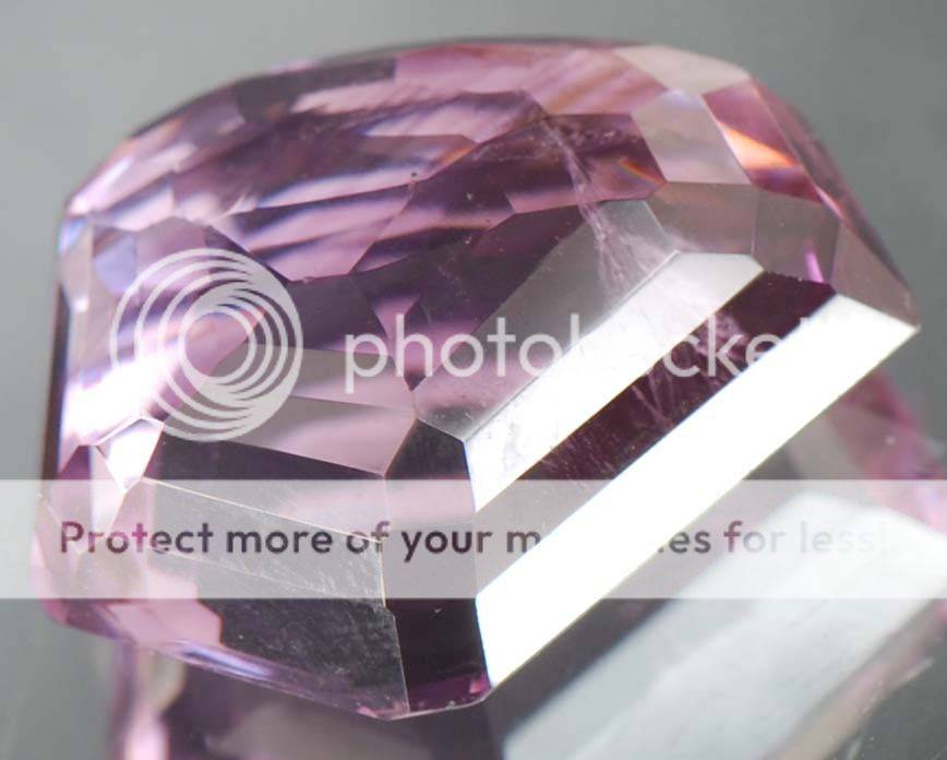 37.40cts Huge Size Natural Brazil Amethyst Gemstone - SI Clarity - Fancy Cut