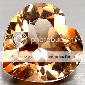 3.70 CT.Lovable Heart Shaper Imperial Orange Topaz Gemstone  - 100% Money back guarantee!!