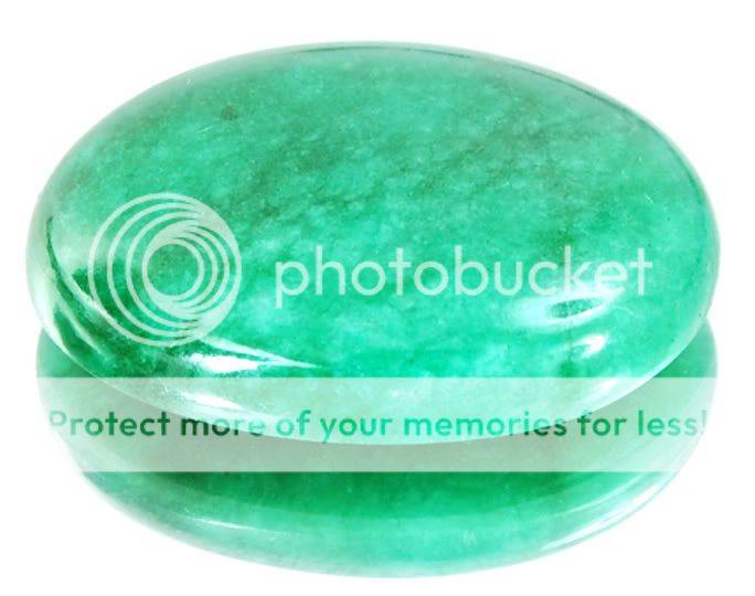 34.35cts Brazil Green Emerald - Cabochon