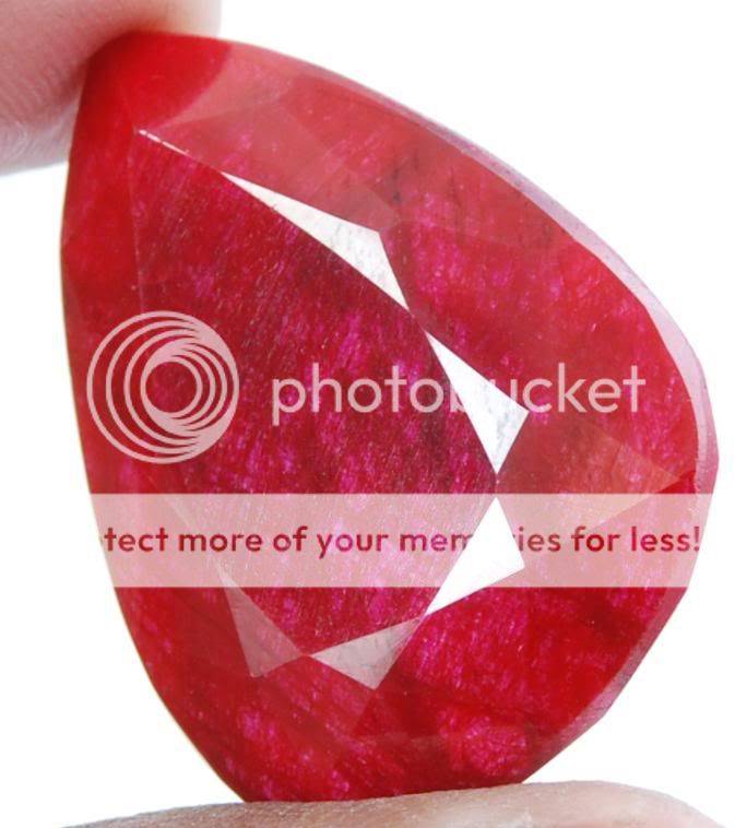 88.25cts Gorgeous Deep Red Indian Ruby Gemstone