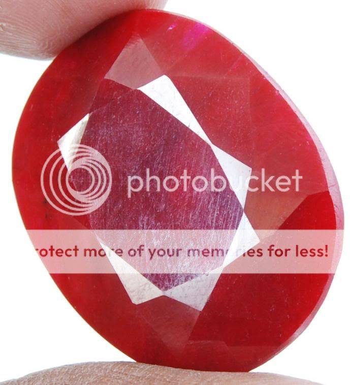 93.25cts Gorgeous Deep Red Indian Ruby Gemstone