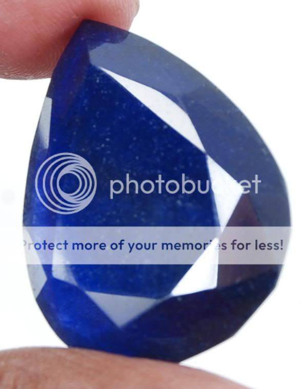 53.80cts Indian Blue Sapphire Gemstone - 100% Natural Sapphire Corundum