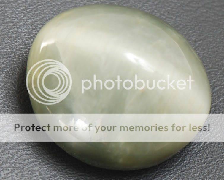 37.90cts Natural India Beryl Cat's Eye Gemstone