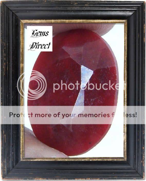 26.95cts Natural India Red Ruby Gemstone