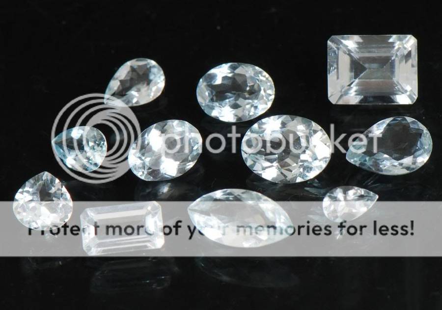 7.90cts Natural Santa Maria Blue Aquamarine Gems Lot - VVS
